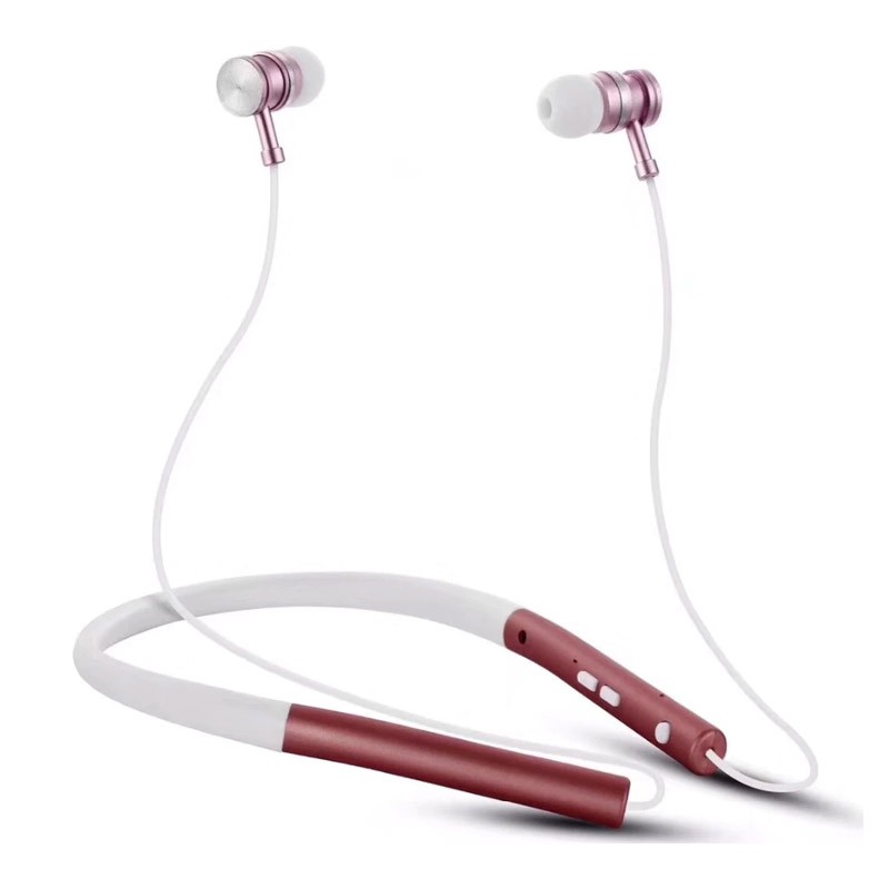 19.9 - Ασύρματα Μαγνητικά Ακουστικά με Bluetooth Χρώματος Άσπρο
