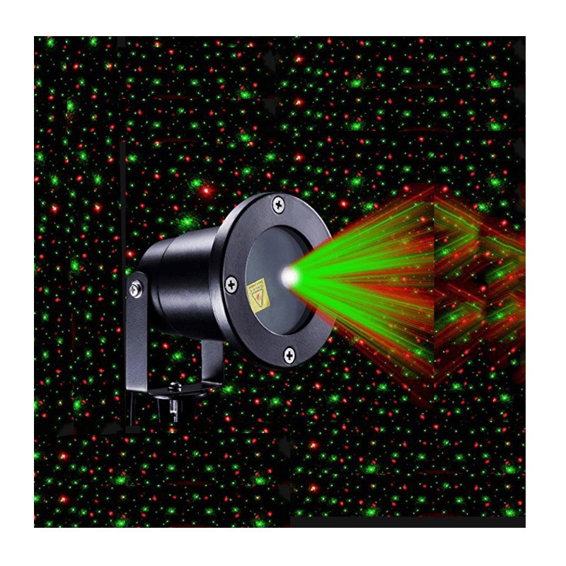 34.9 - Χριστουγεννιάτικος Προβολέας Laser με Τηλεχειρισμό Laser Light