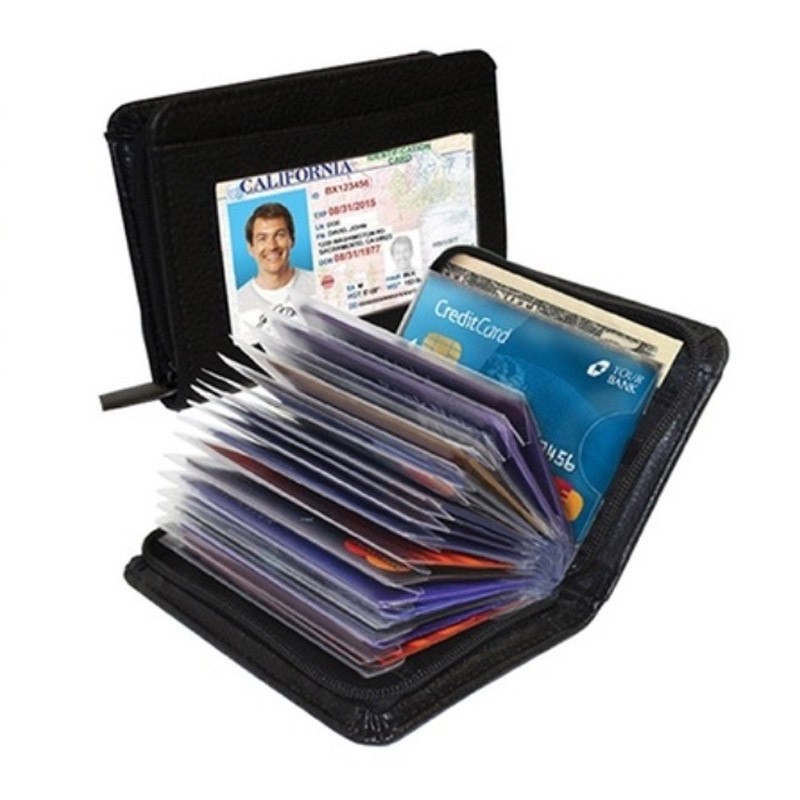 9.9 - Πορτοφόλι Ασφαλείας 36 Καρτών με Προστασία RFID