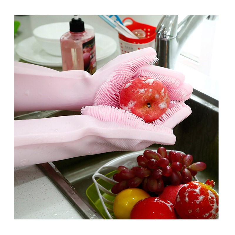13.9 - Γάντια Σιλικόνης για την Κουζίνα Πολλαπλών Χρήσεων Χρώματος Τυρκουάζ