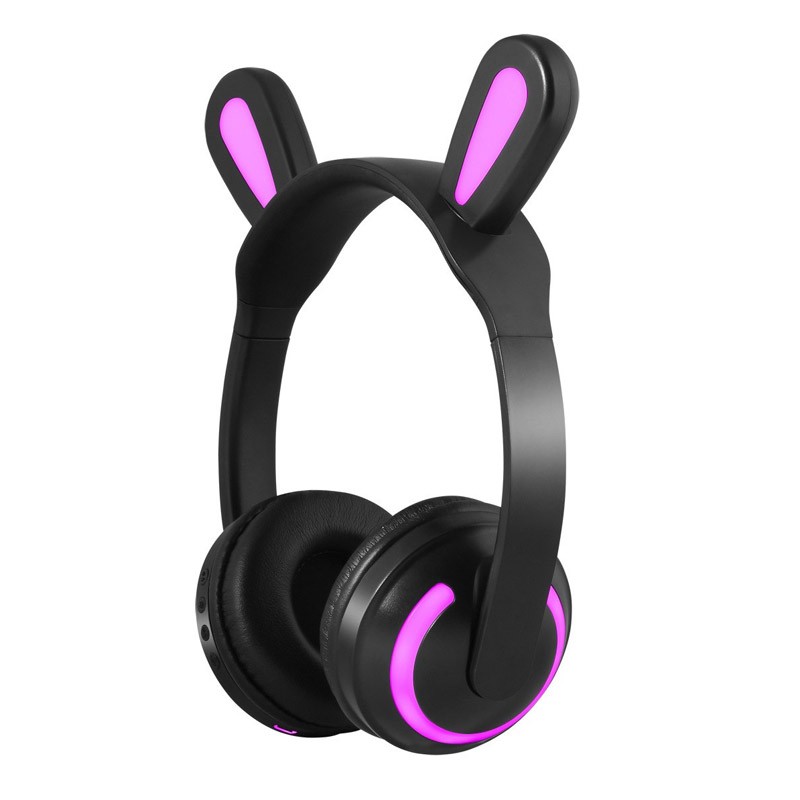 29.9 - Ασύρματα Ακουστικά με Bluetooth & Φωτισμό Led Rabbit Ear