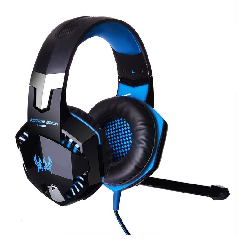 29.9 - Ακουστικά για Gamers Kotion Each G2000-Μπλε