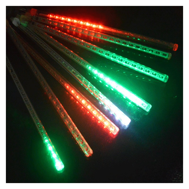 24.9 - Ηλιακός Διακοσμητικός Φωτισμός LED Βροχή - Πολύχρωμο