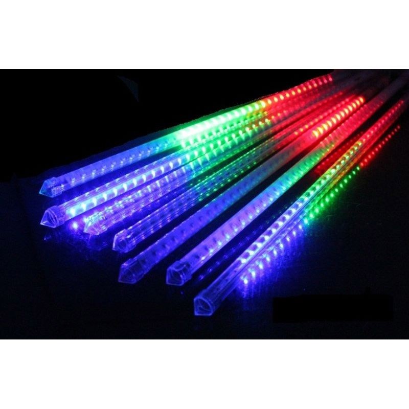 24.9 - Ηλιακός Διακοσμητικός Φωτισμός LED Βροχή - Πολύχρωμο