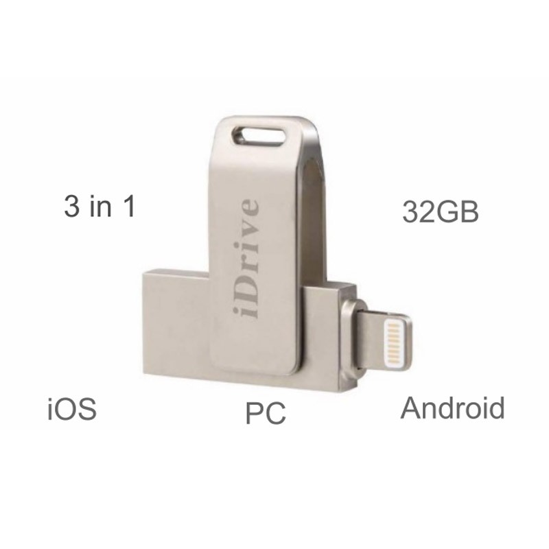 29.9 - USB Flash Drive 32GB 3 σε 1 OTG iSmart