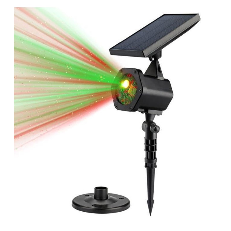 49.9 - Ηλιακός Προβολέας Laser Διακοσμητικού Φωτισμού - Solar Star Laser SP25W