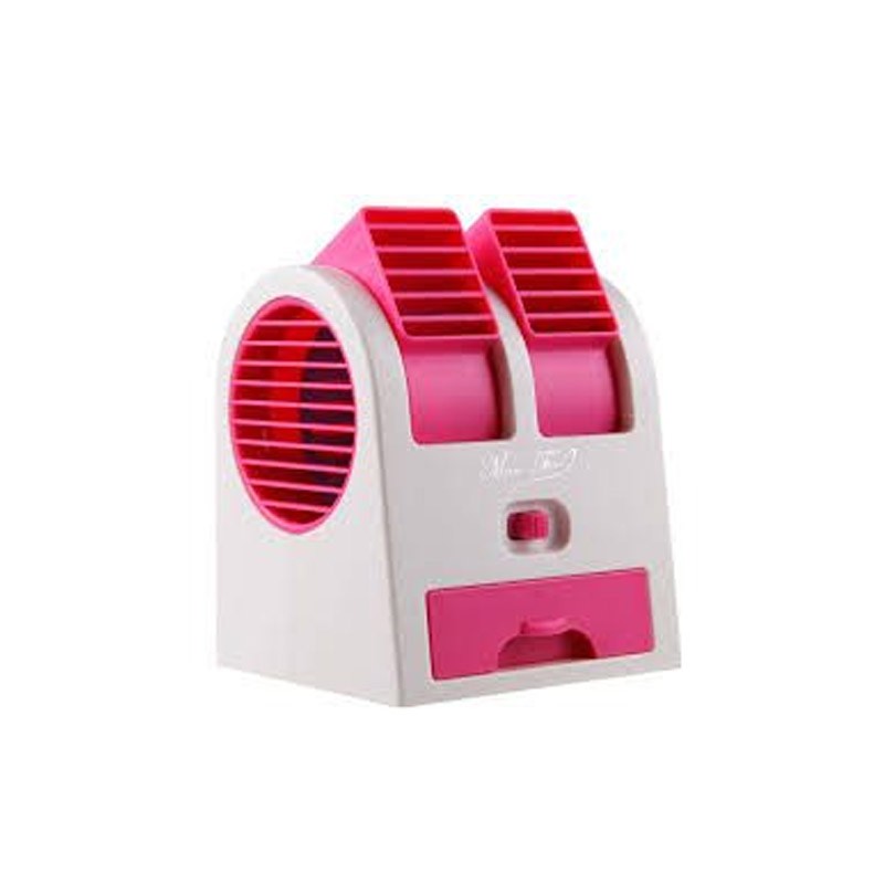 14.9 - Επιτραπέζιος USB Ανεμιστήρας - Μίνι Air Cooler - Ροζ