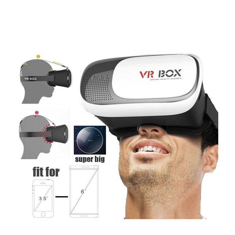 14.9 - 3D Γυαλιά Εικονικής Πραγματικότητας VRBOX Smartphones 4.7-6'