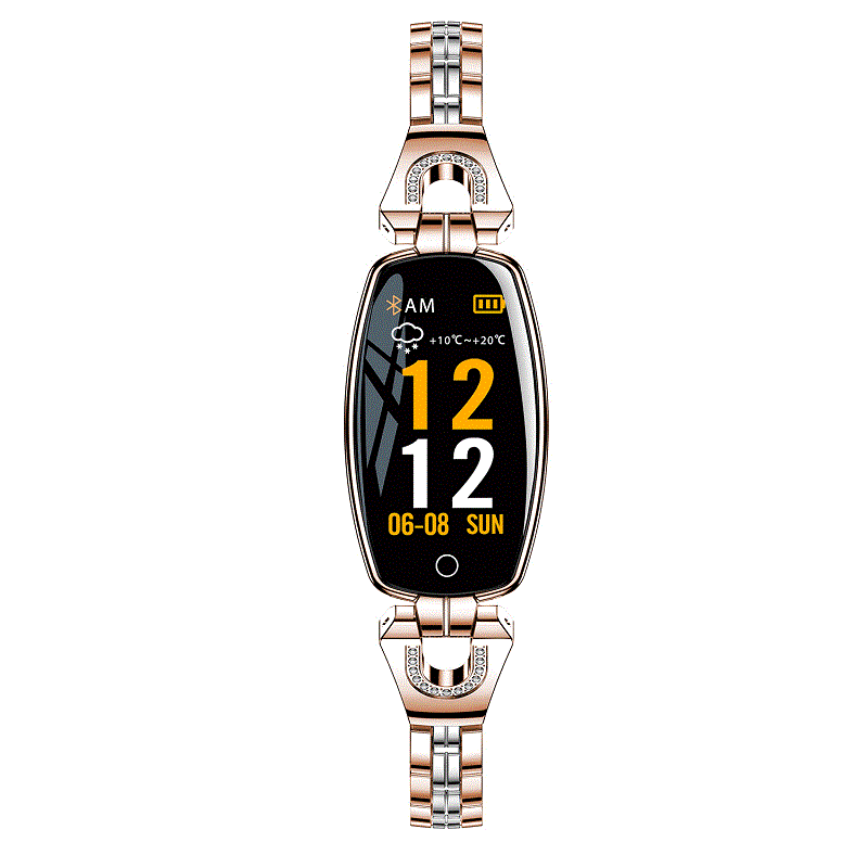 49.9 - Γυναικείο Ρολόι Smartwatch με Μετρητή Βημάτων,Θερμιδομετρητή και Κάμερα
