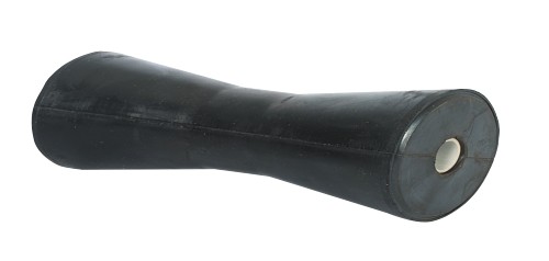 46.59 - Ράουλο Καρίνας Ελαστικό Χρώμα Μαύρο 190x95mm - Συσκευασία Των 2 Τεμαχίων