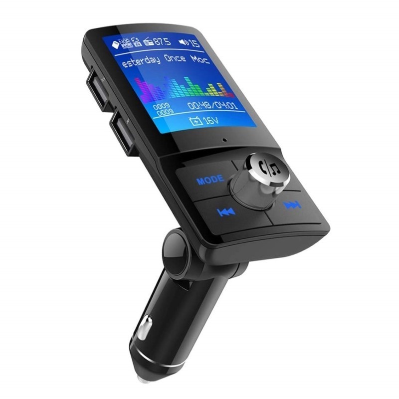 29.9 - Πομπός Bluetooth USB/microSD MP3 Player, FM Transmitter, Hands-free και Φορτιστής Αυτοκινήτου BC45