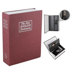 14.9 - Βιβλίο Χρηματοκιβώτιο Ασφαλείας με Συνδυασμό Χρώματος Μπορντώ 180x115x55cm