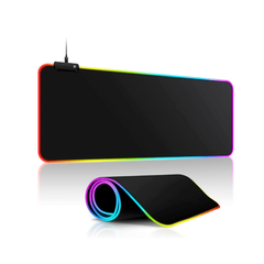 24.9 - Φωτιζόμενο RGB Mousepad 30×80 cm  Μαύρο