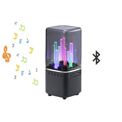 34.9 - Φορητό Επαναφορτιζόμενο Bluetooth Ηχείο Με Πολύχρωμα LED Light Show