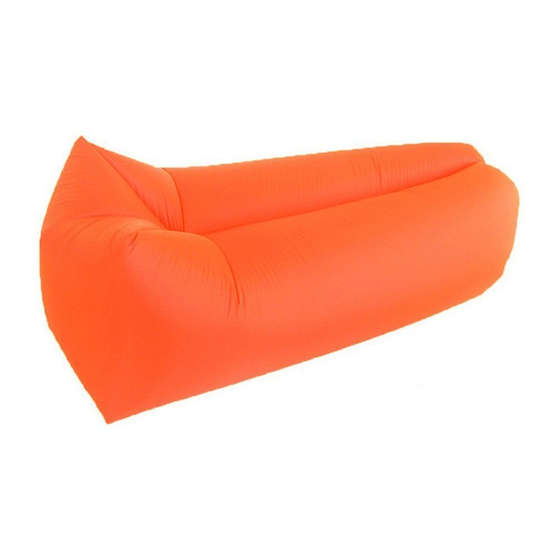 19.9 - Φουσκωτός Καναπές - Ξαπλώστρα Χρώματος Πορτοκαλί Air Sofa