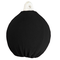 72.51 - Καλύμματα Στρογγυλών Μπαλονιών 59cm Χρώματος Μαύρου  - Σετ Των 2 Τεμαχίων