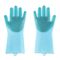 13.9 - Γάντια Σιλικόνης για την Κουζίνα Πολλαπλών Χρήσεων Χρώματος Τυρκουάζ
