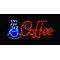 19.9 - Φωτιζόμενη Διαφημιστική Πινακίδα Led - Coffee
