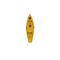 463.76 - Πλαστικό Καγιάκ με Γυαλί Βυθού Κίτρινο L286xW80xH30cm