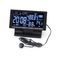 23.9 - Ρολόι Αυτοκινήτου με Οθόνη LCD και Ψηφιακό Θερμόμετρο και Υγρόμετρο