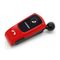 34.9 - Ακουστικό Hands-Free με Σύνδεση Bluetooth Χρώματος Κόκκινο FineBlue