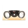 16.5 - Ασύρματο Διπλό Φωτιστικό LED με Ανιχνευτή Κίνησης  Χρώματος Μαύρο Night Eyes