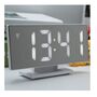 17.9 - Εντυπωσιακό Ψηφιακό Επιτραπέζιο Ρολόι/Ξυπνητήρι με Μεγάλη Οθόνη Καθρέφτη