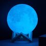 19.9 - Ενσύρματη Λάμπα 3D σε Σχήμα Σελήνης