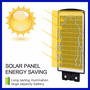 79.9 - Αυτόνομο Ηλιακό Σύστημα Εξωτερικού Φωτισμού LED 120W με Τηλεχειριστήριο GD-78120