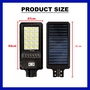 89.9 - Αυτόνομο Ηλιακό Σύστημα Εξωτερικού Φωτισμού LED 200w με Τηλεχειριστήριο GD-98200