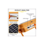34.9 - ​Ηλιακός Αδιάβροχος Προβολέας 60 LED SMD με Ενσωματωμένο Φωτοβολταϊκό Πάνελ