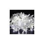 19.9 - Επεκτεινόμενα Χριστουγεννιάτικα Αδιάβροχα Λαμπάκια Ρεύματος 30m 300 LED με Διάφανο Καλώδιο Χρώματος Λευκό Ψυχρό