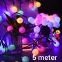 19.9 - Επεκτεινόμενα Πολύχρωμα Διακοσμητικά Φωτάκια 80 LED 10m σε Σειρά