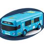 29.9 - Εντυπωσιακός Ηλεκτρονικός Κουμπαράς Λεωφορείο με Κωδικό Ασφαλείας Μπλε