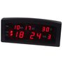 24.9 - Ηλεκτρικό Επιτραπέζιο Ψηφιακό Ρολόι LED με Ένδειξη Ημερομηνίας και Θερμοκρασίας