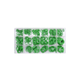 11.9 - Σετ Λαστιχένιες Τσιμούχες Στεγανοποίησης O-Ring σε 18 Μεγέθη 270 Τεμάχια Πράσινες