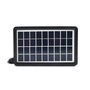 84.9 - Ηλιακός Επαναφορτιζόμενος Ανεμιστήρας με Ραδιόφωνο, USB, Ηχεία, Bluetooth και LED Φως