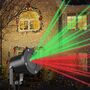 29.9 - Χριστουγεννιάτικος Φωτισμός - Αδιάβροχος Προβολέας Laser Star Moving Laser DPSS 100mW