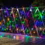 39.9 - Αδιάβροχα Λαμπάκια Ρεύματος 50m Led Neon με Πράσινο Καλώδιο Χρώματος Πολύχρωμα