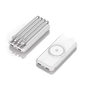 39.9 - ​ Powerbank Aσύρματης Φόρτισης και με Ενσωματωμένα Βύσματα 18.000mAh