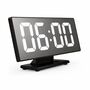 19.9 - Εντυπωσιακό Ψηφιακό Επιτραπέζιο Ρολόι/Ξυπνητήρι με Μεγάλη Οθόνη Καθρέφτη