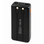 34.9 - Power Bank 40000mAh  με Ενσωματωμένα Καλώδια Τype C και IOS