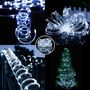 19.9 - 100 LED Ηλιακός Φωτοσωλήνας 10 Mέτρων - Λευκό Ψυχρό