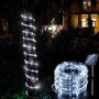 19.9 - 100 LED Ηλιακός Φωτοσωλήνας 10 Mέτρων - Λευκό Ψυχρό